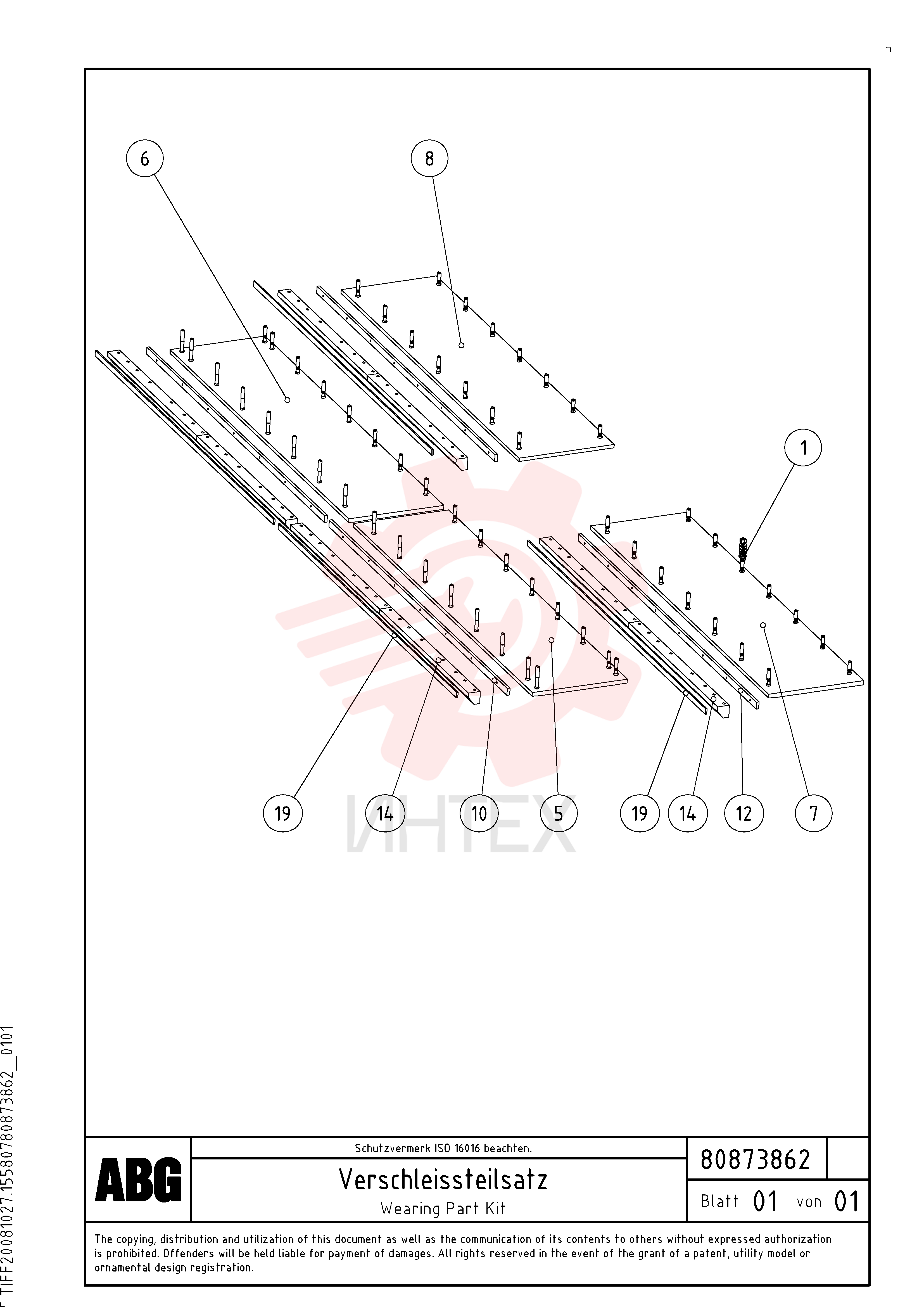 Mounting Kit RM 80873904 (4)