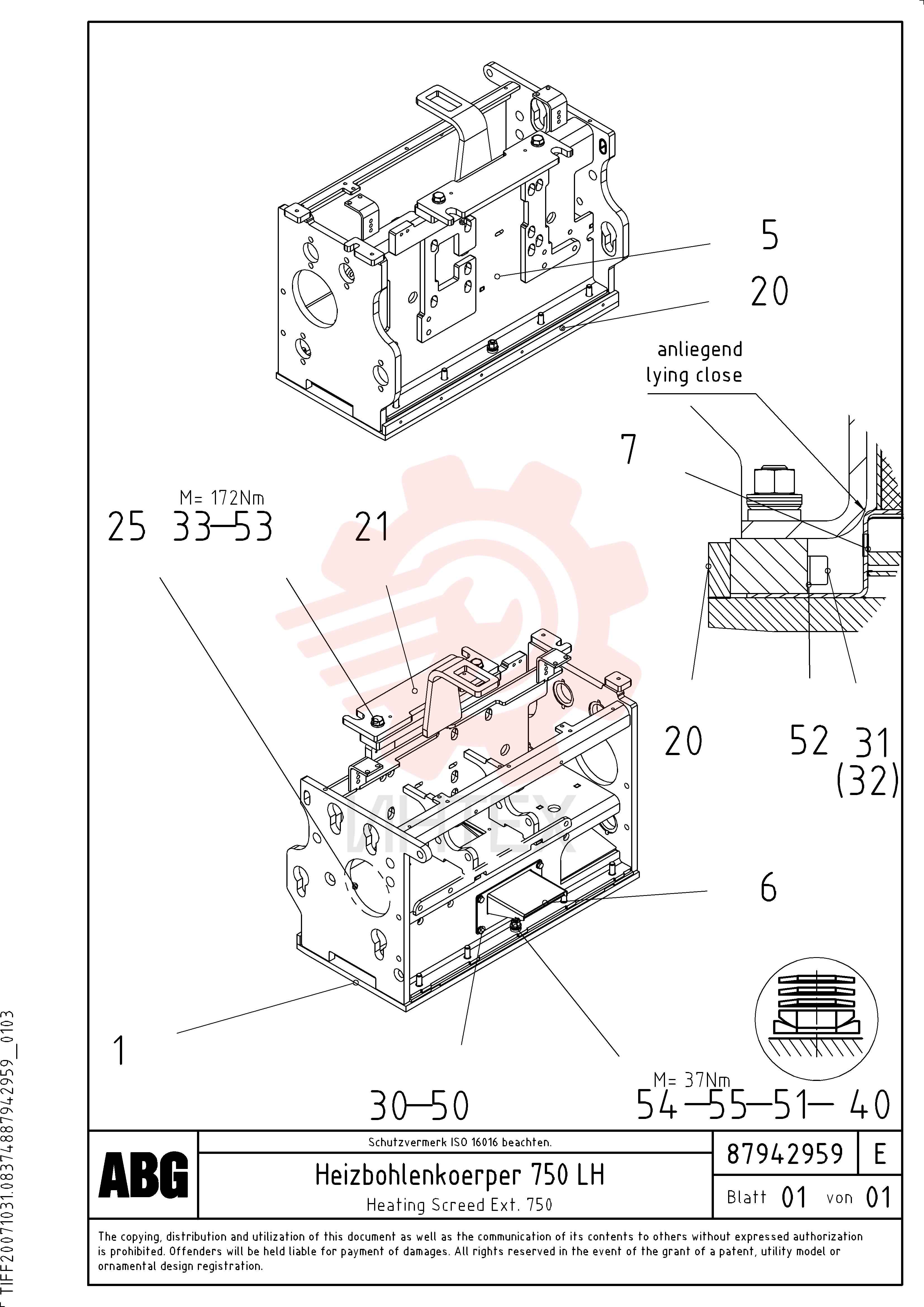Screed Plate