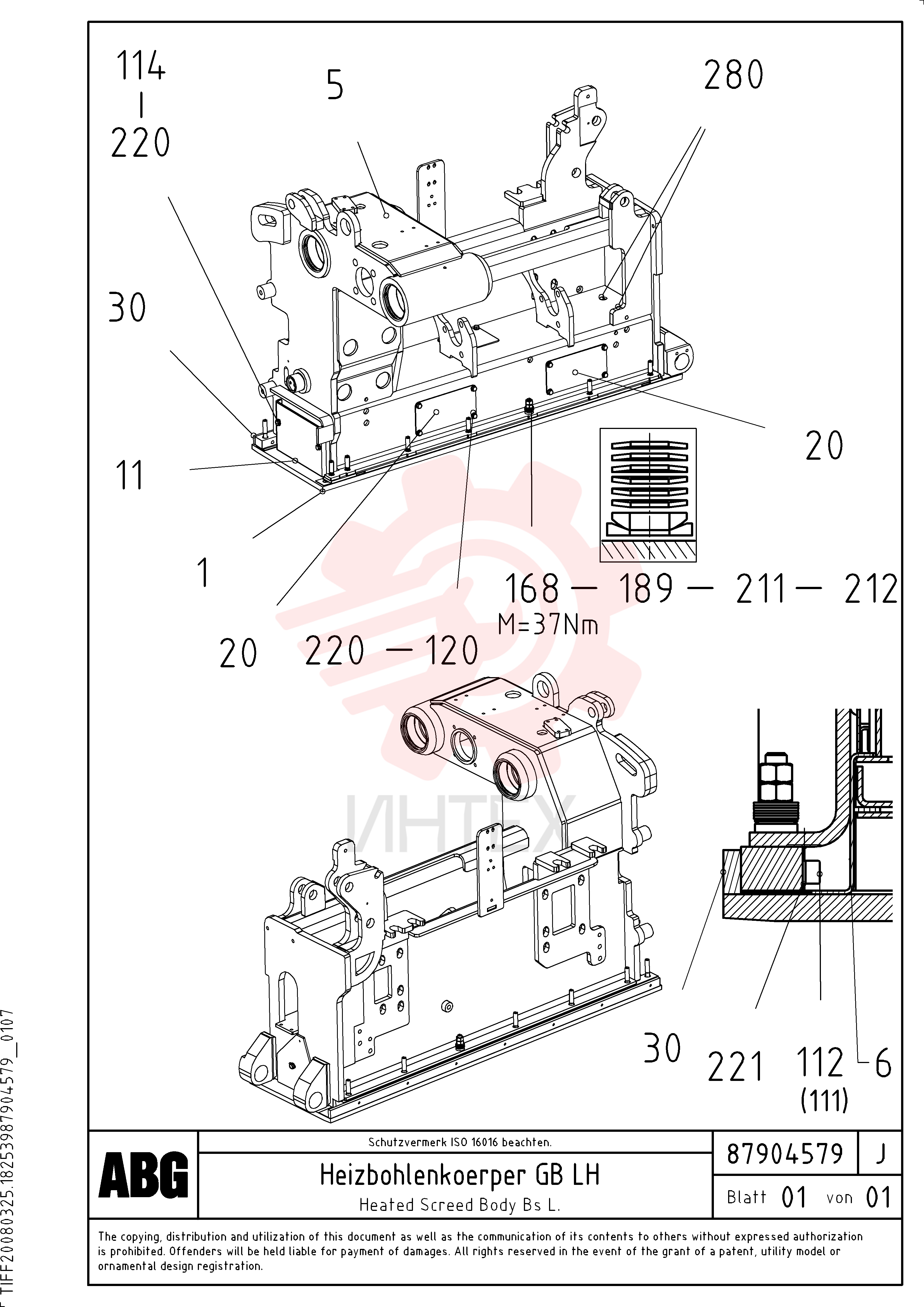 Screed Plate