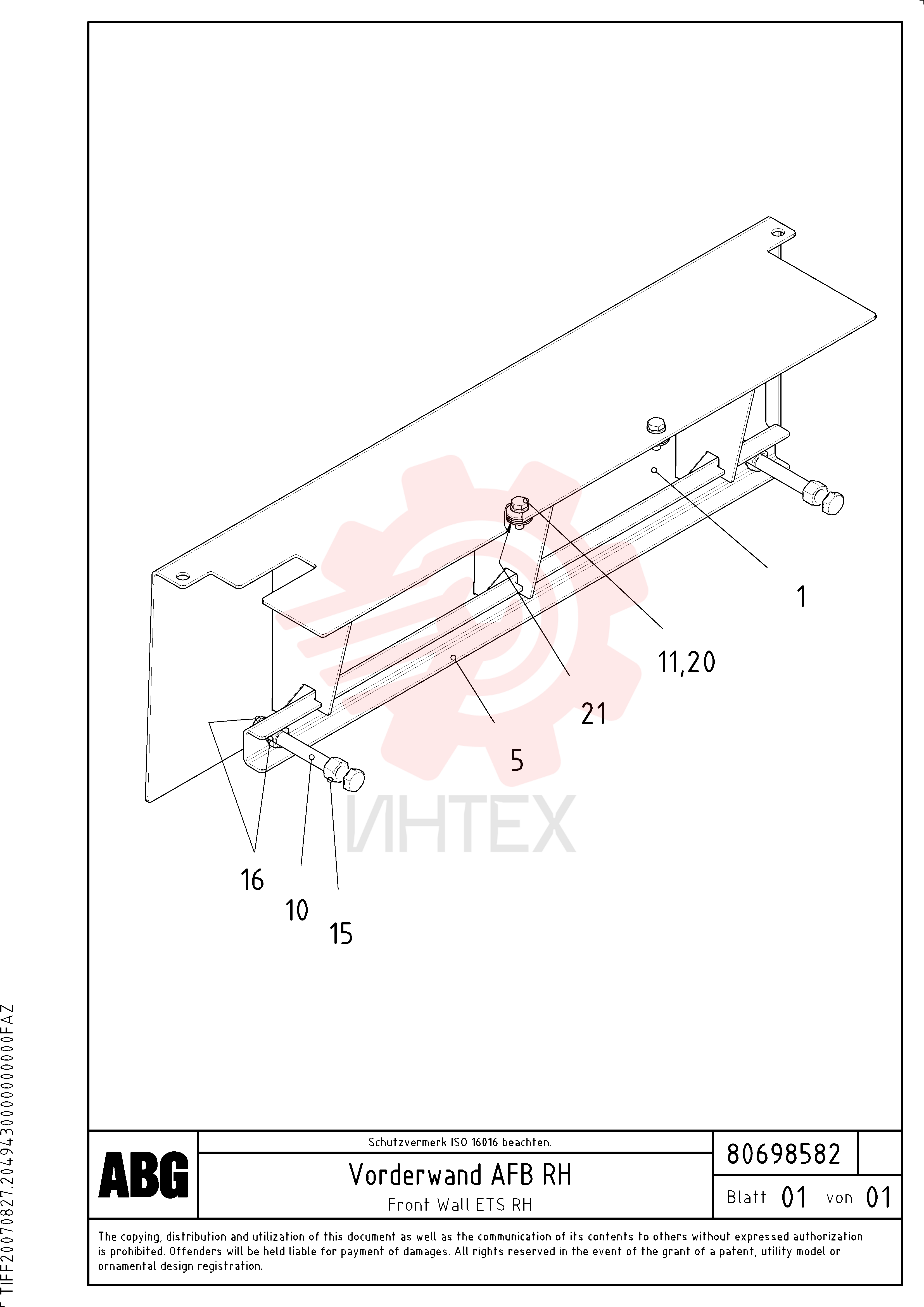 Head Board RM 80696511