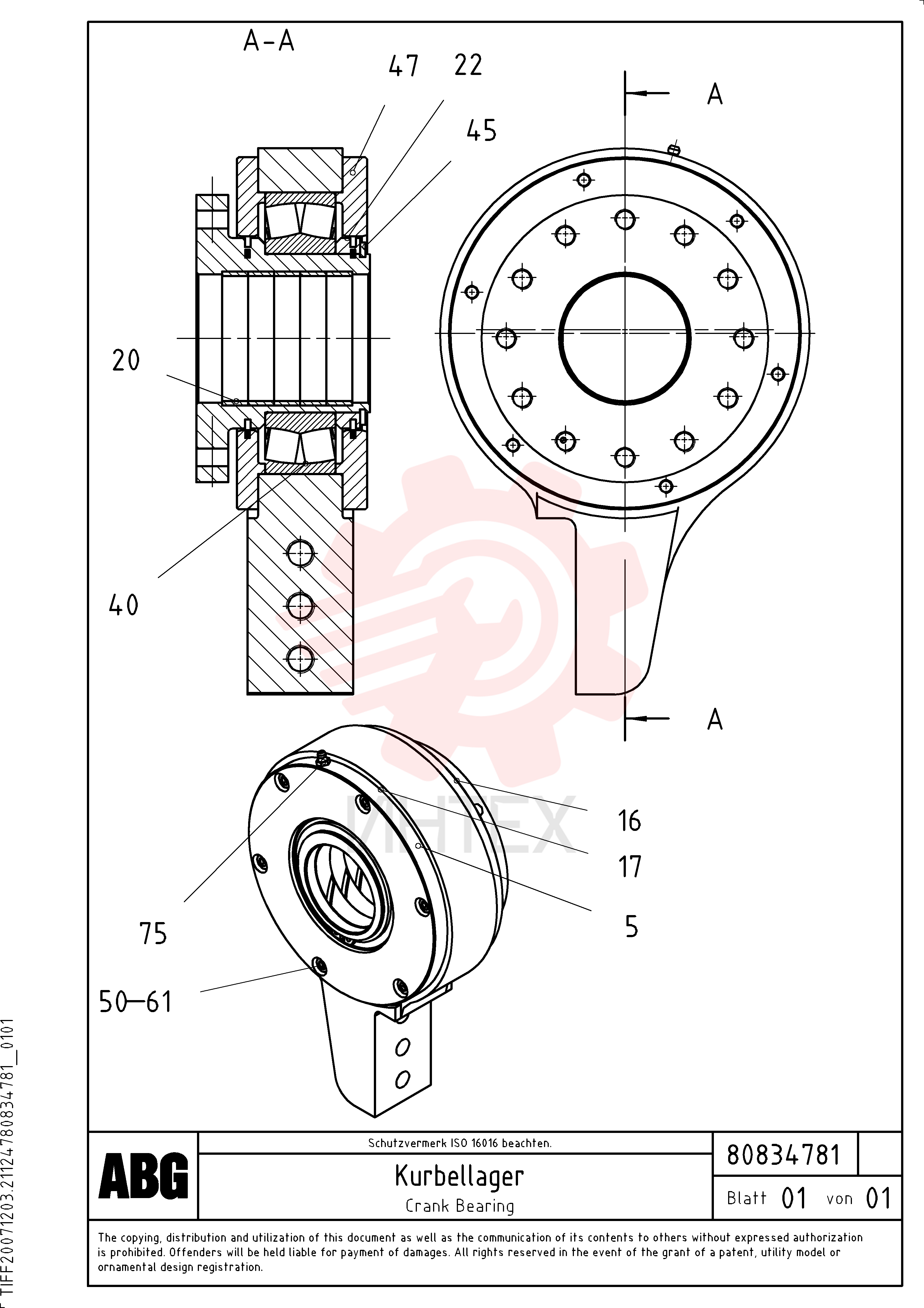 Bearing Cap