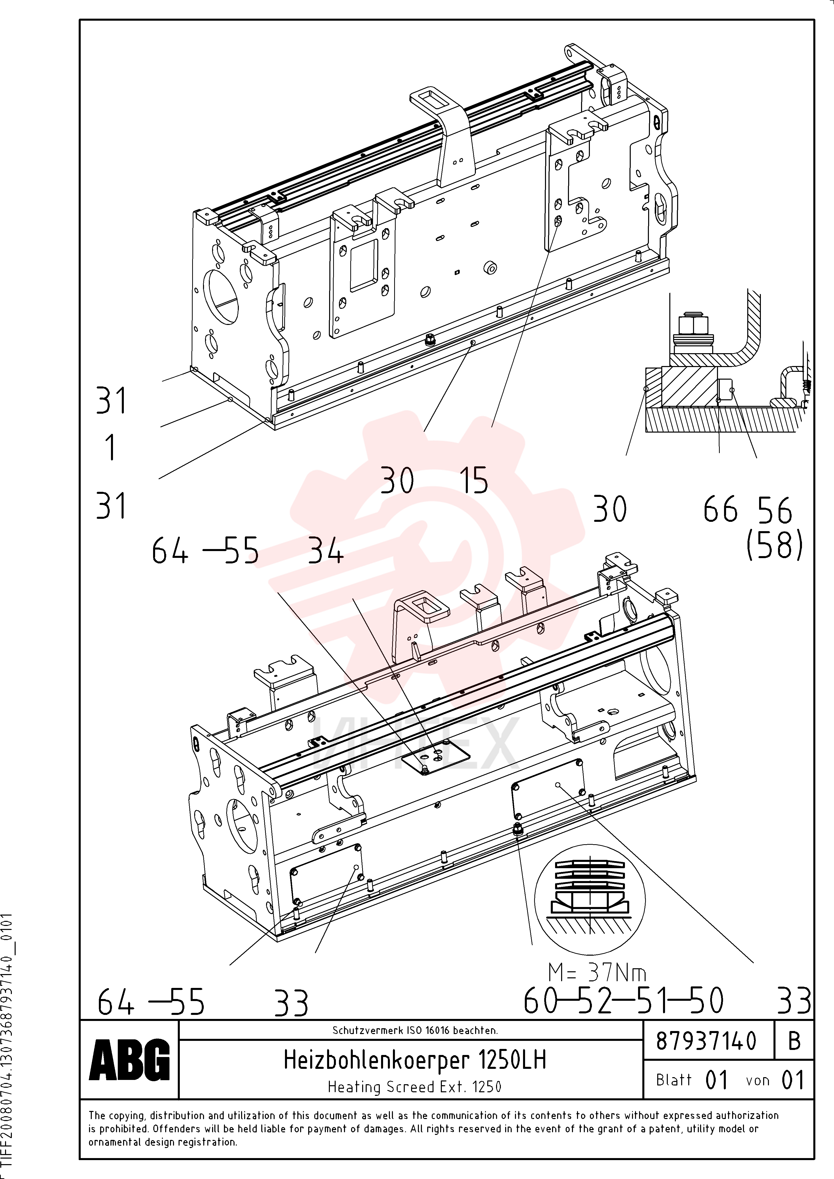 Screed Plate