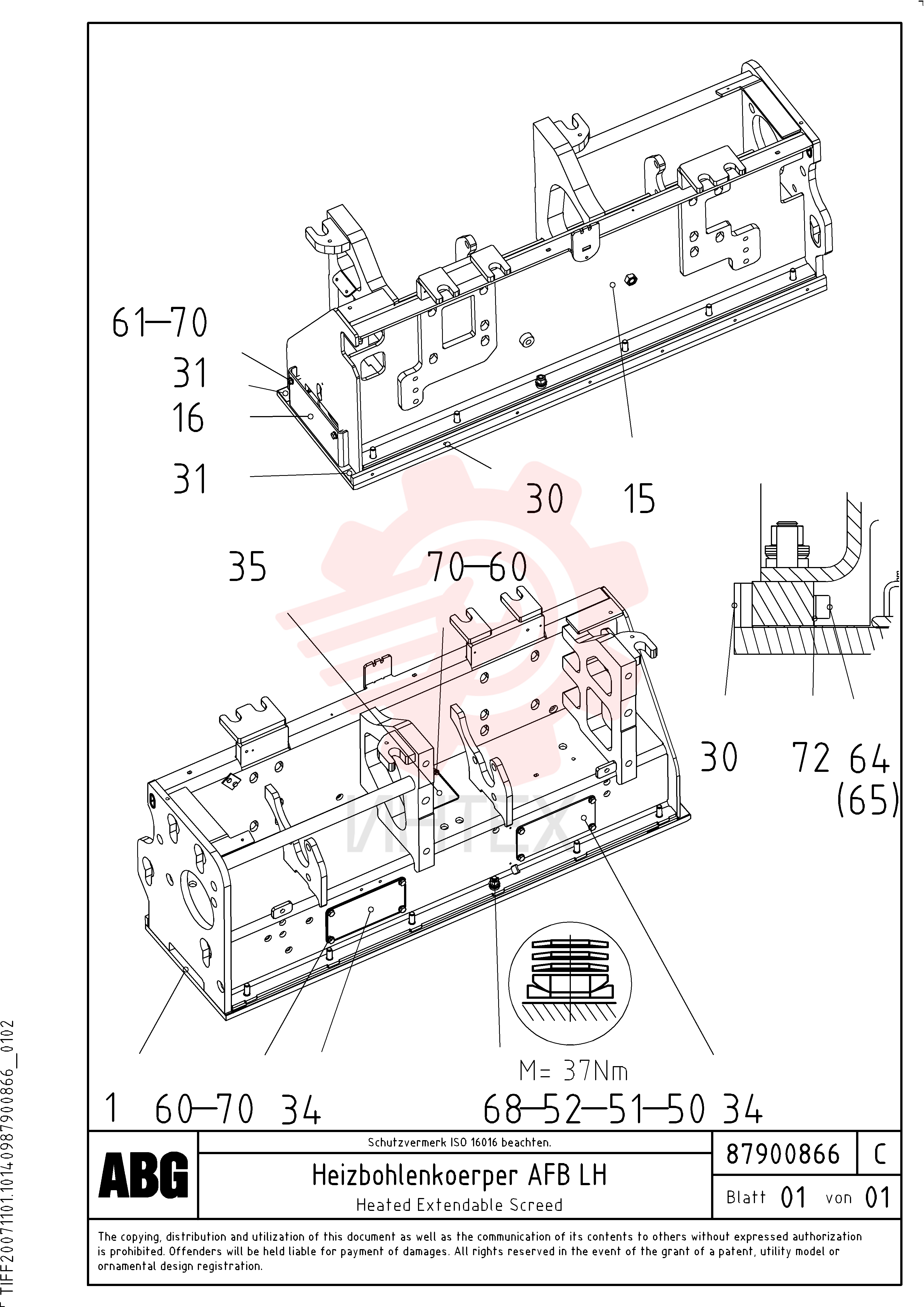 Screed Plate