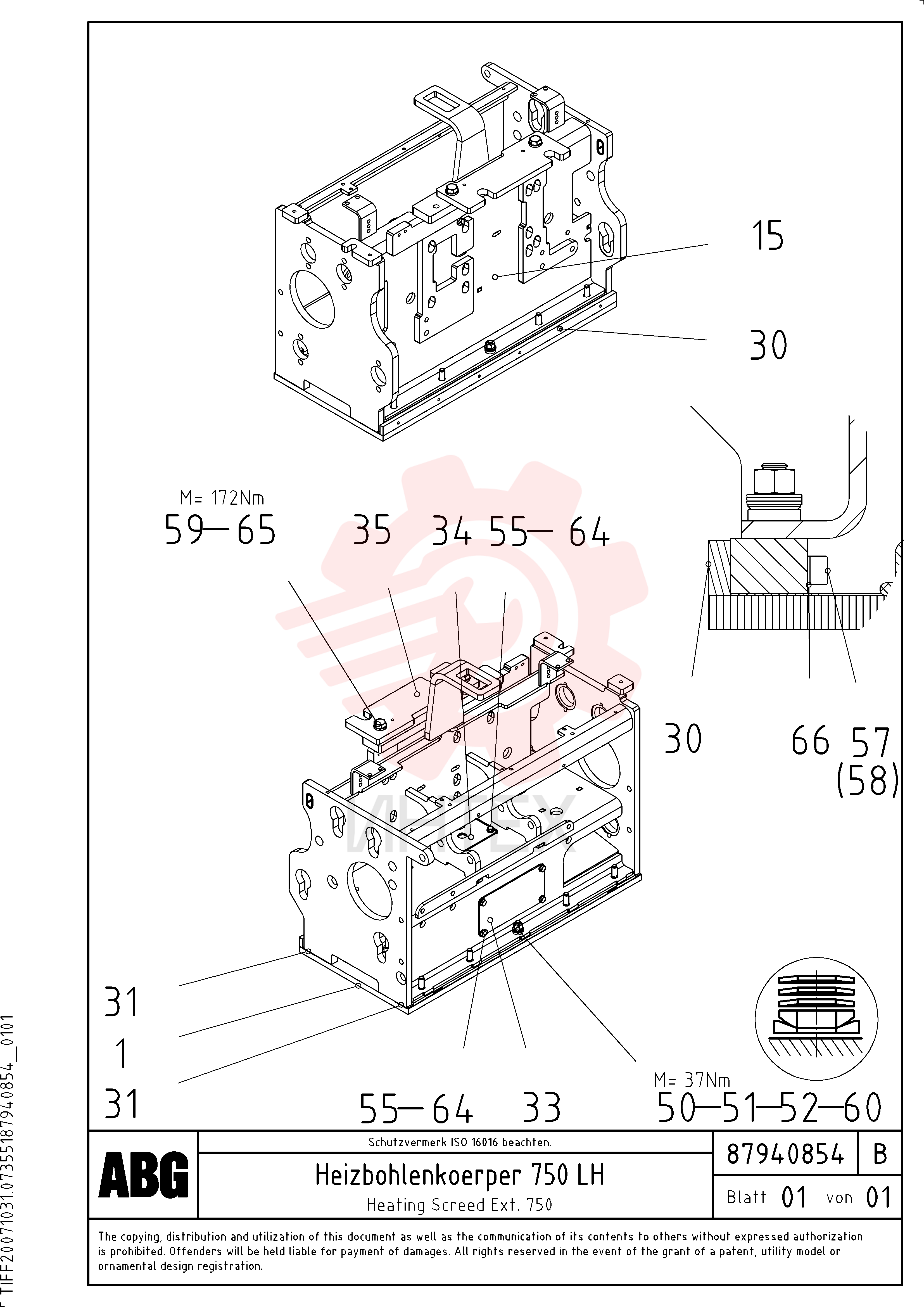 Screed Plate