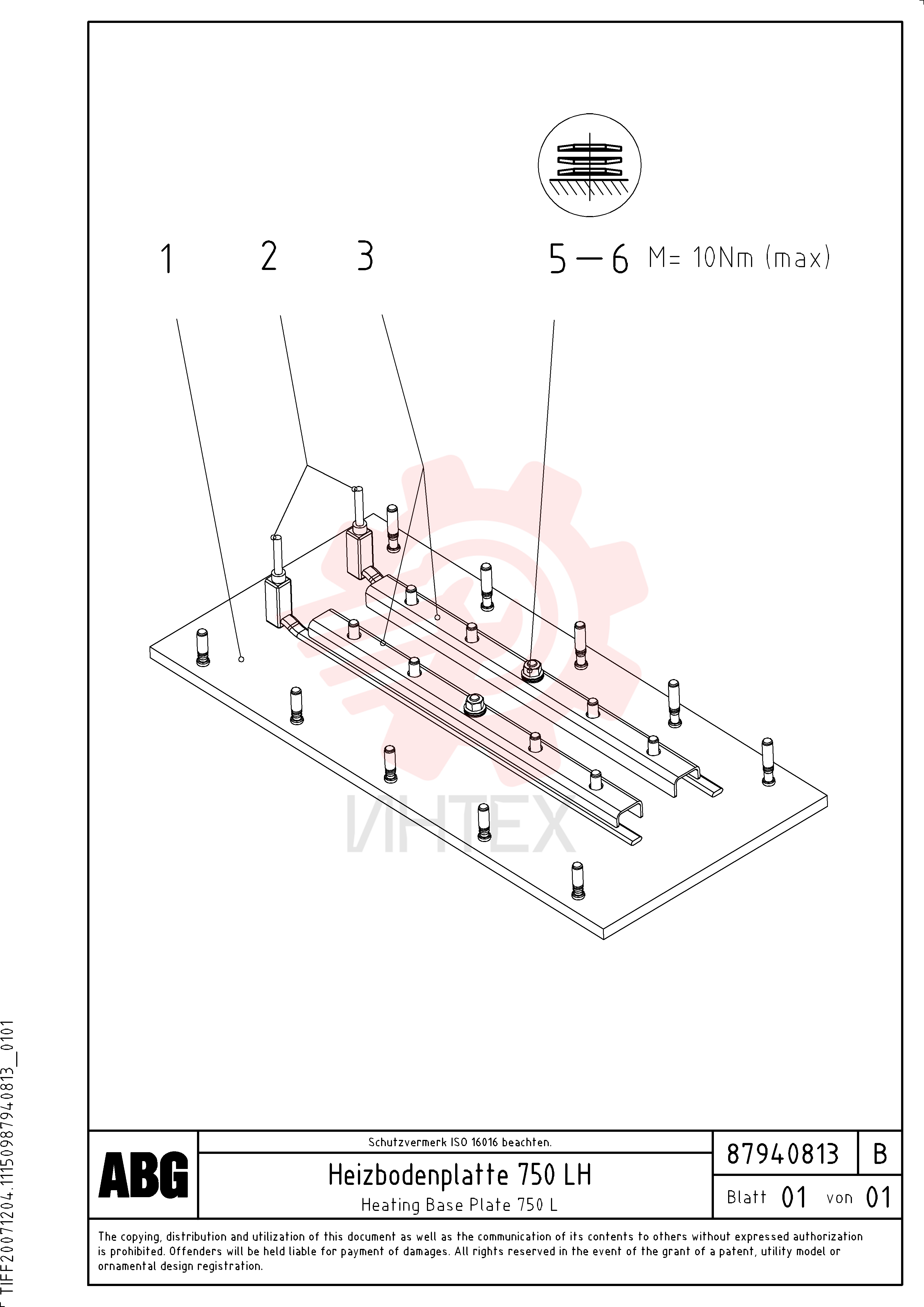 Screed Plate