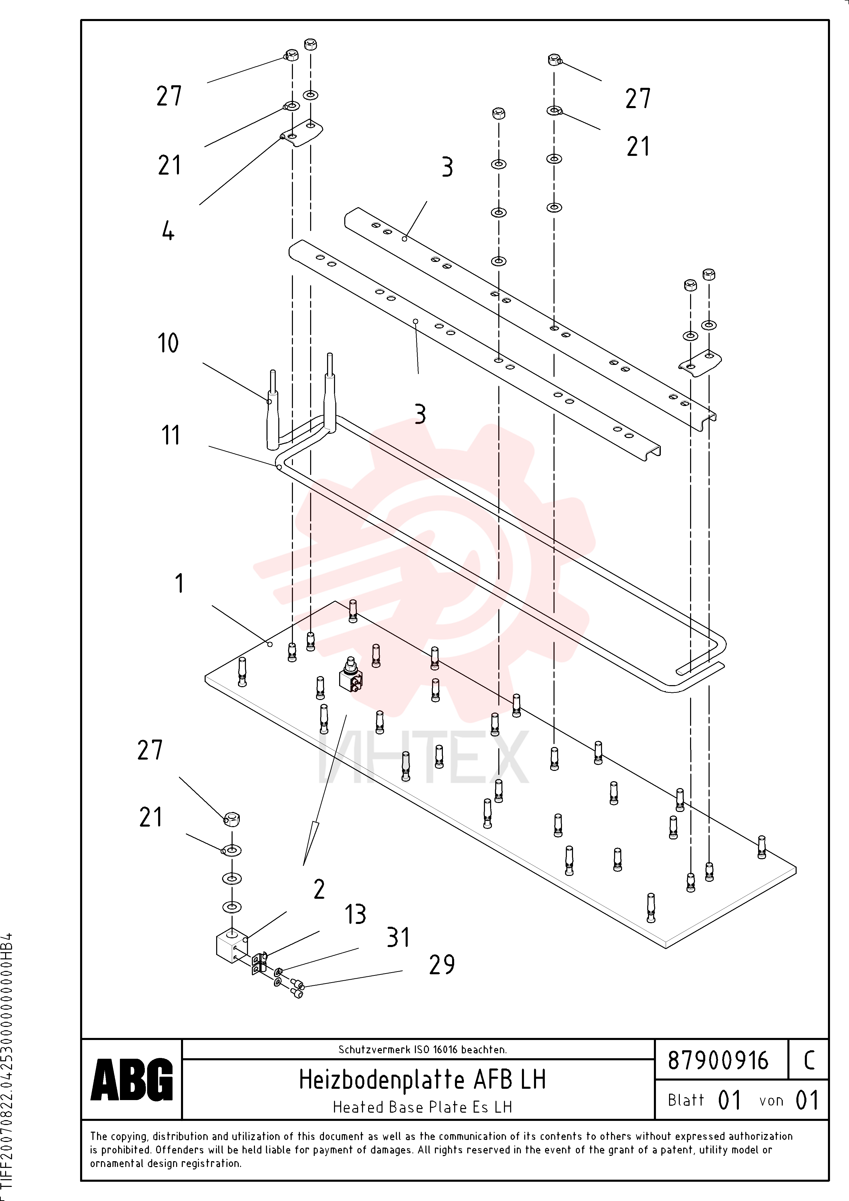 Screed Plate