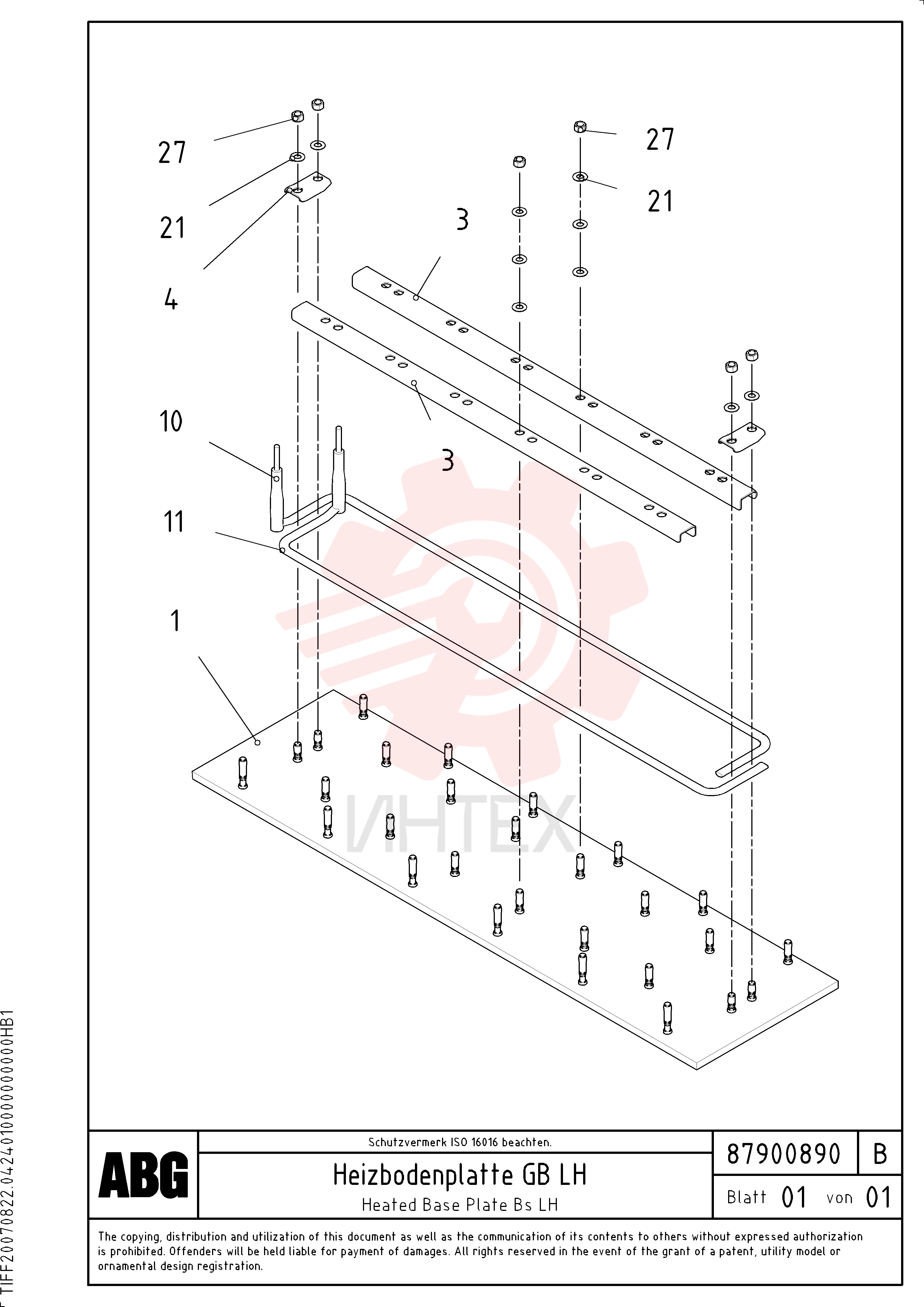 Screed Plate