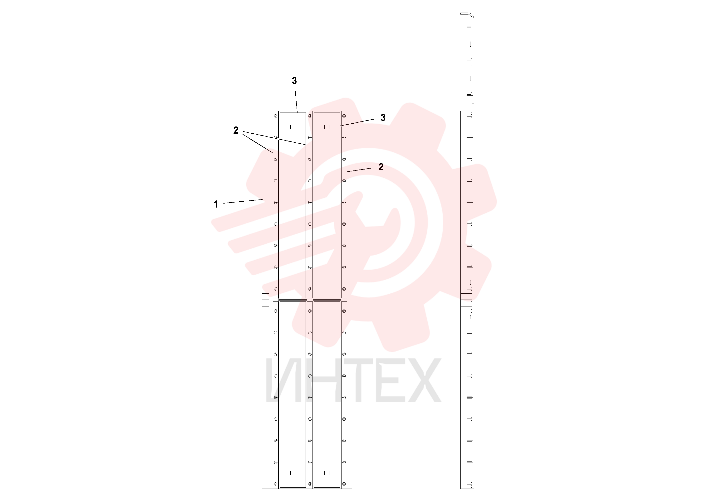 Screed plate