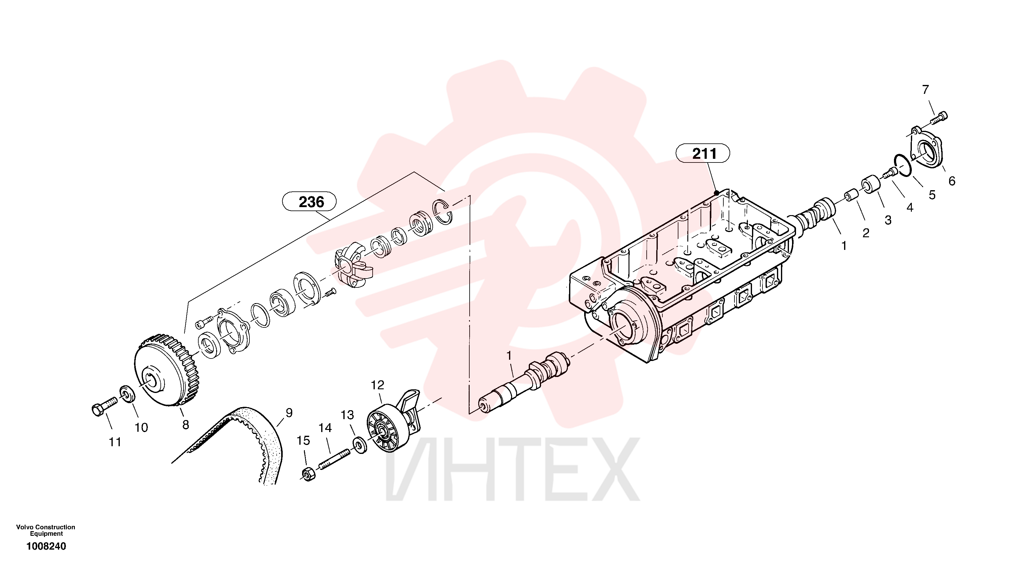Распредвал ZM2900857