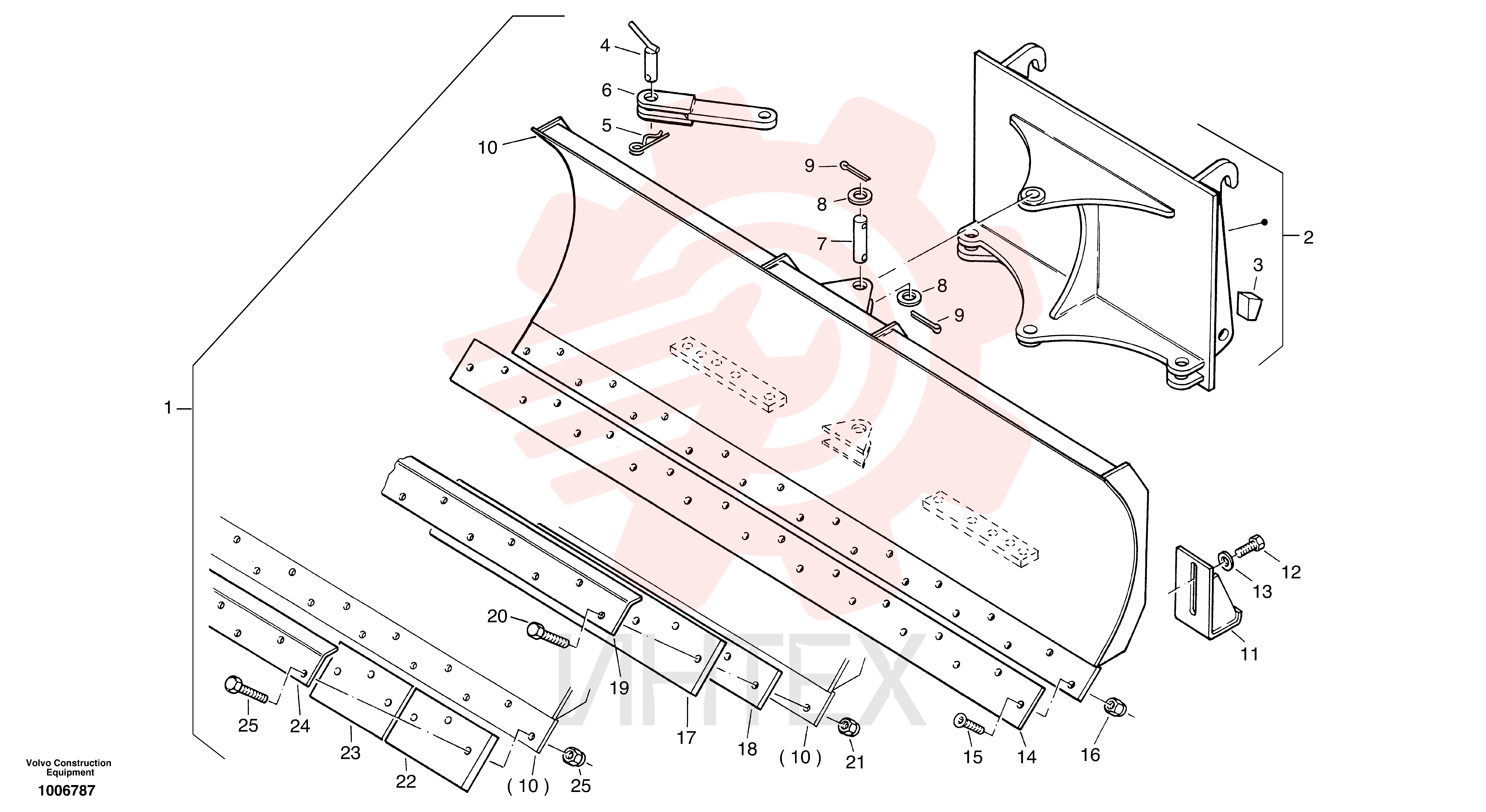 Dozer attachment, cpl