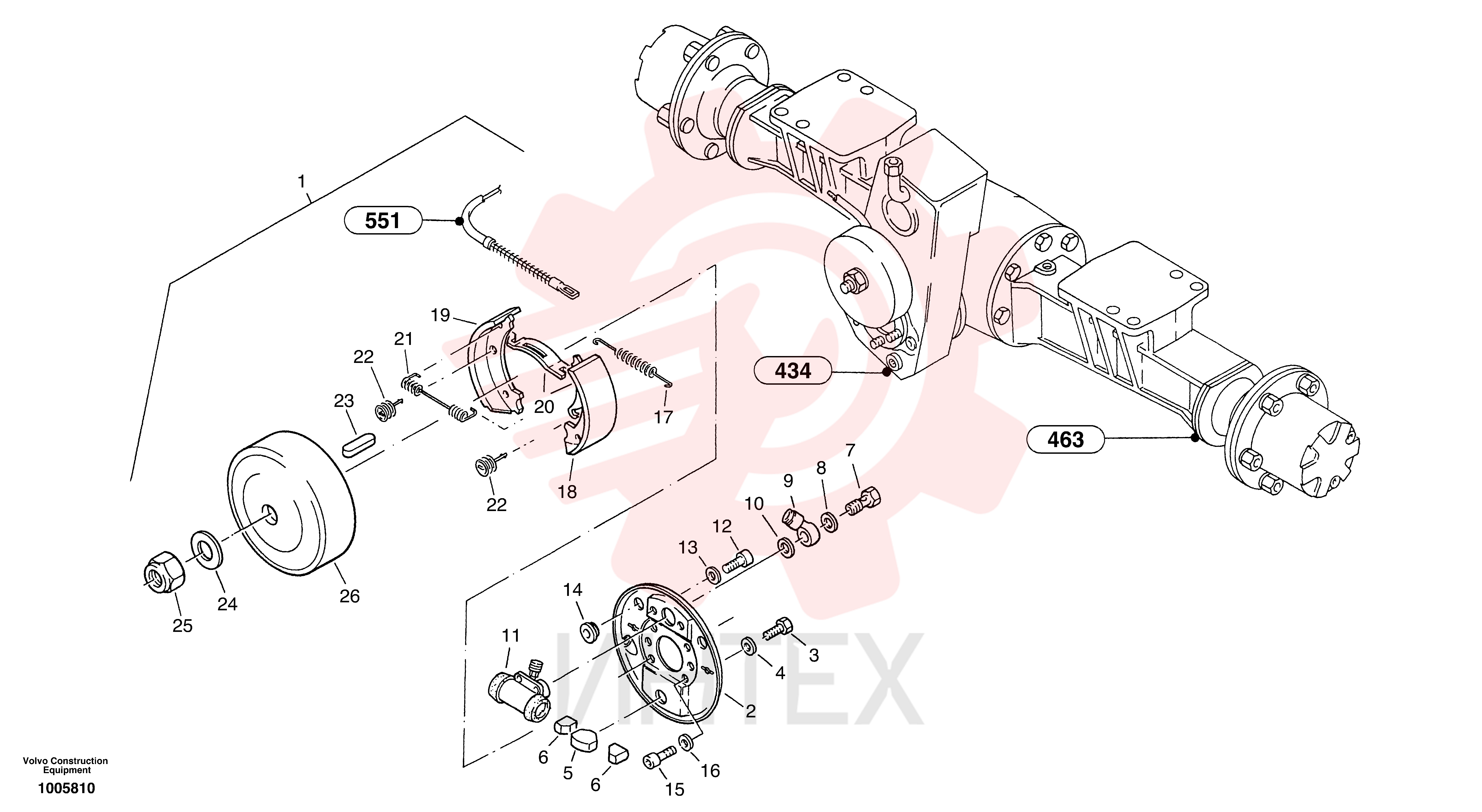 Parking Brake ZM2900233