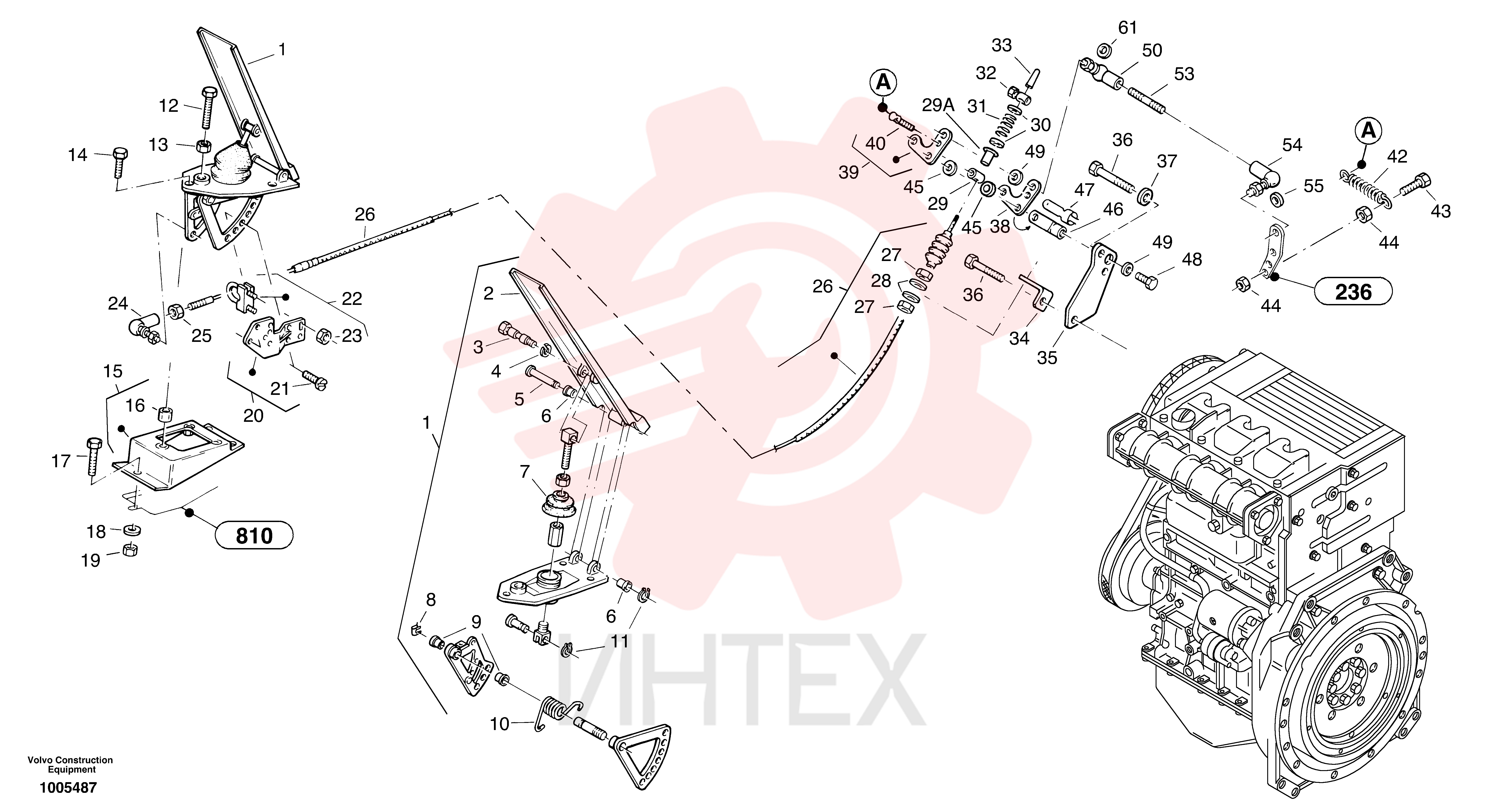 Pedal, cpl ZM4377101