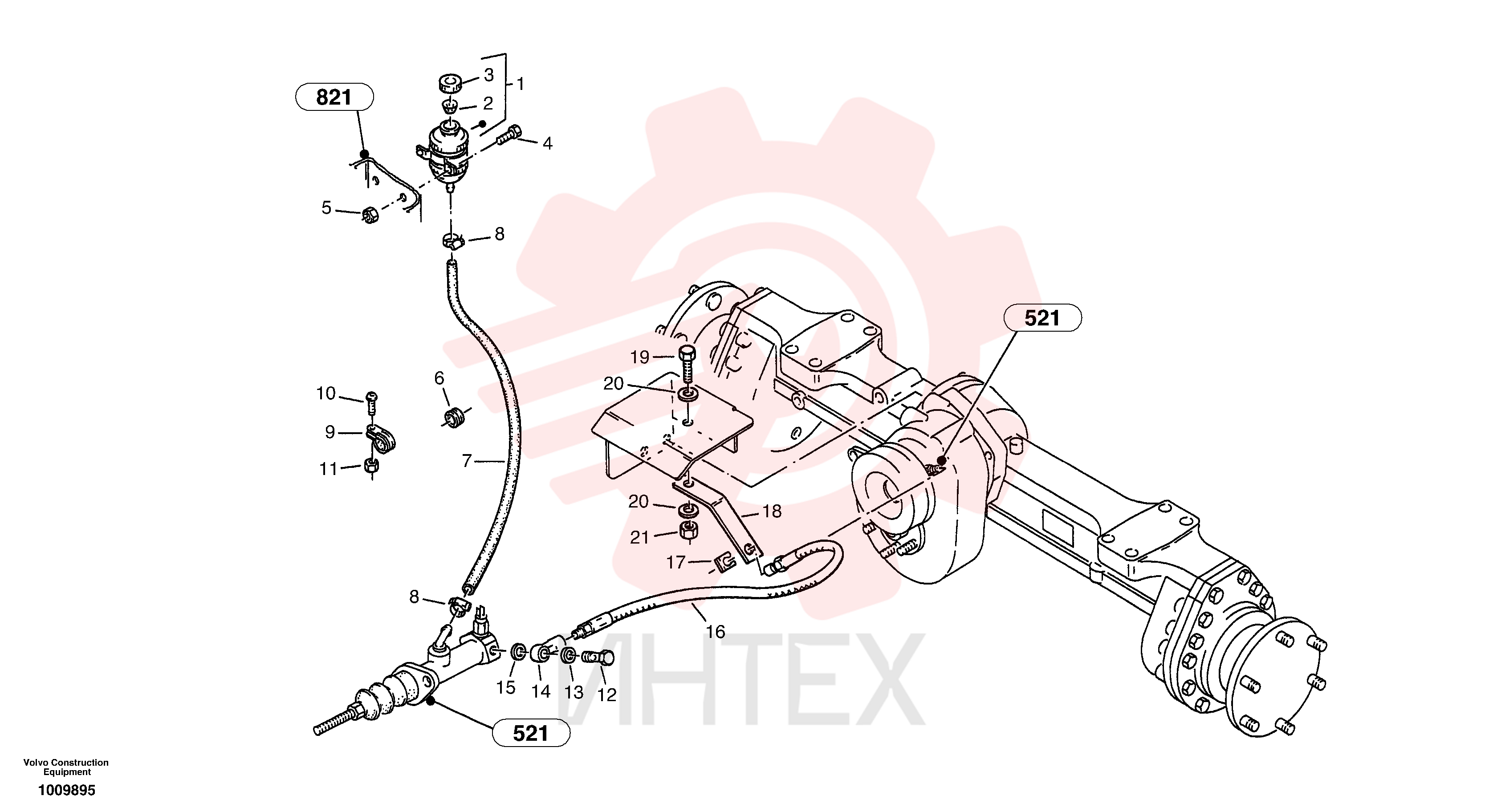 Бак (бачок) расширительный ZM2802037