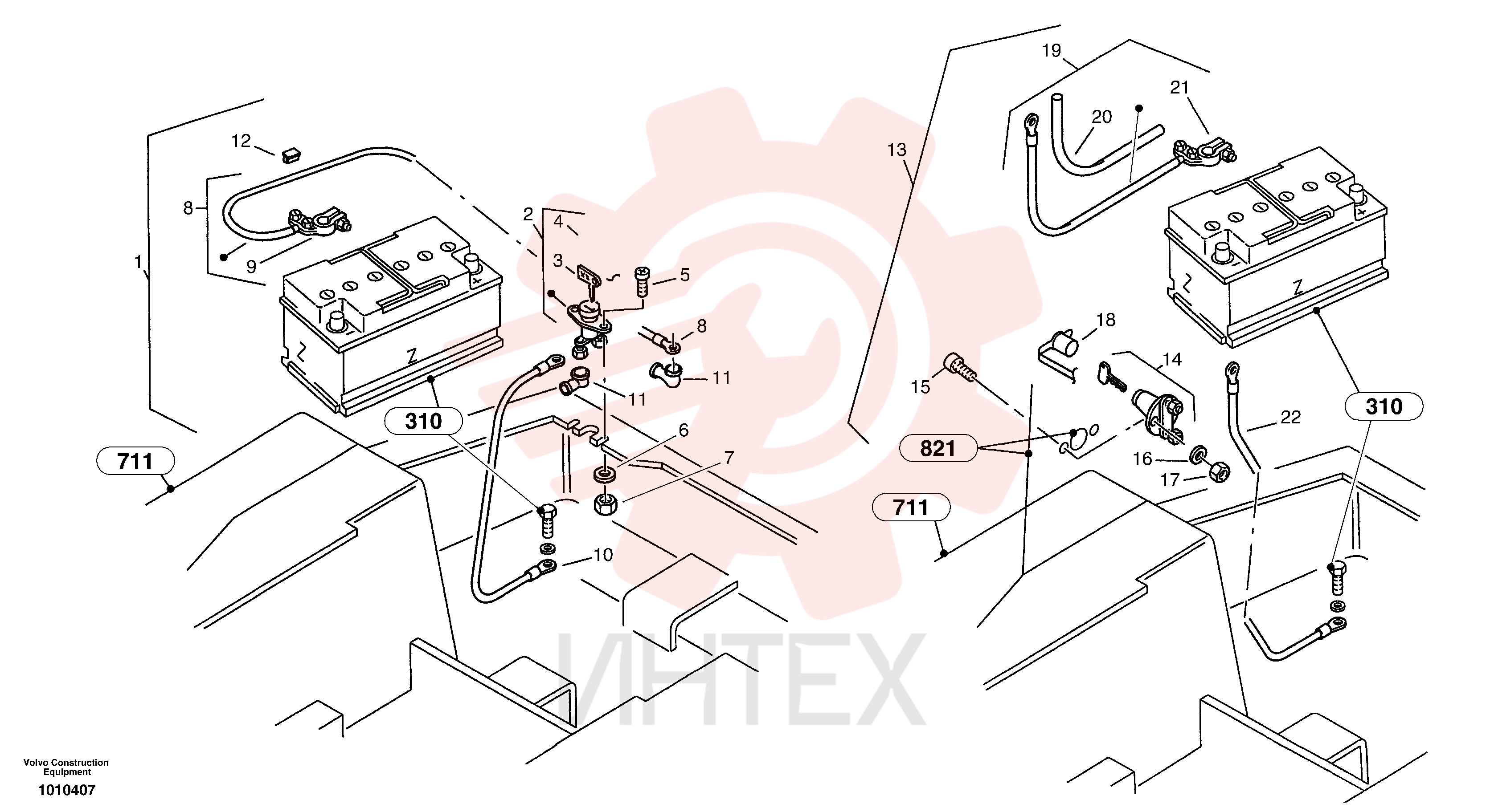 Battery main switch ZM2806920