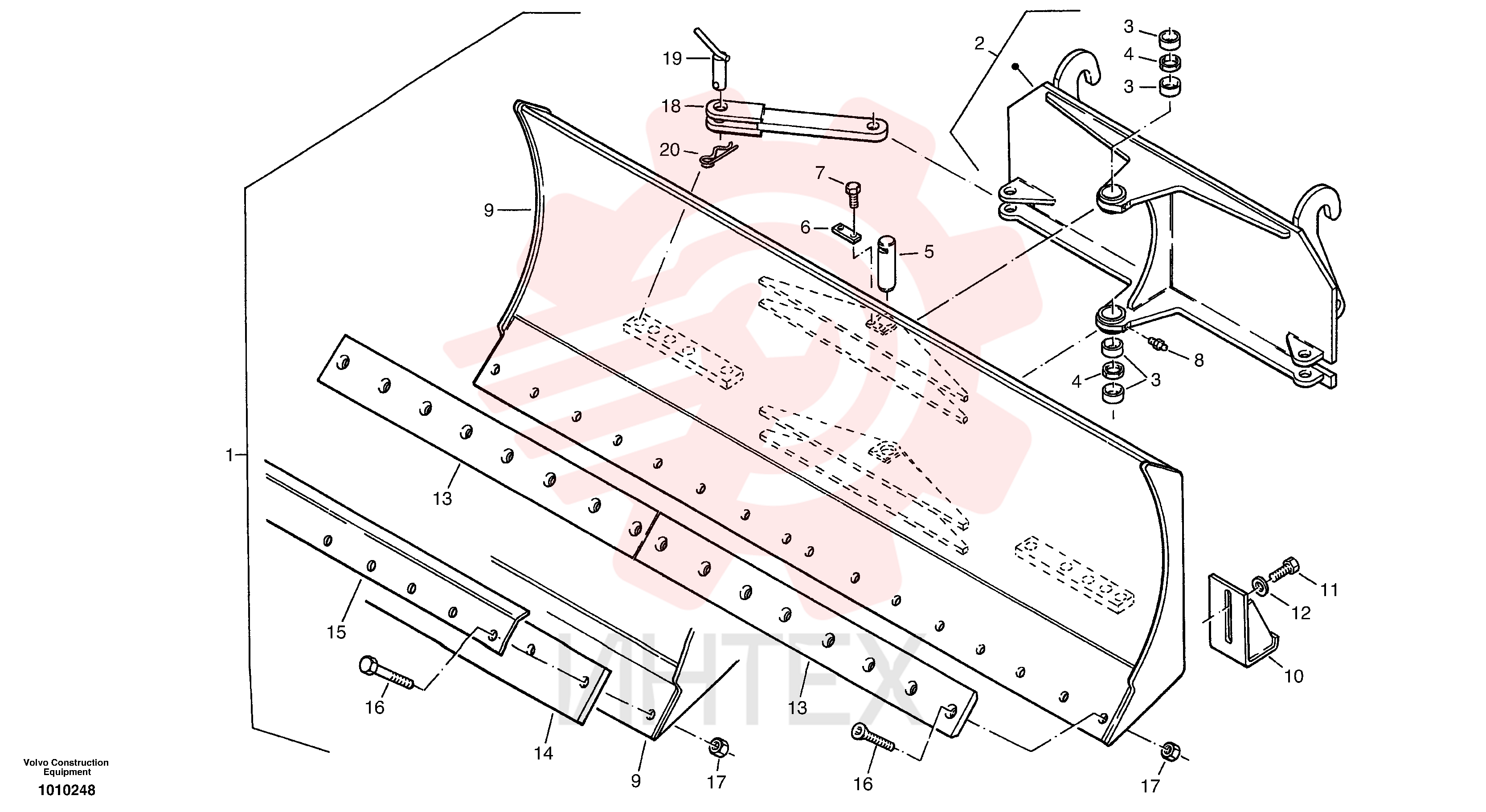 Dozer attachment, cpl ZM4418497