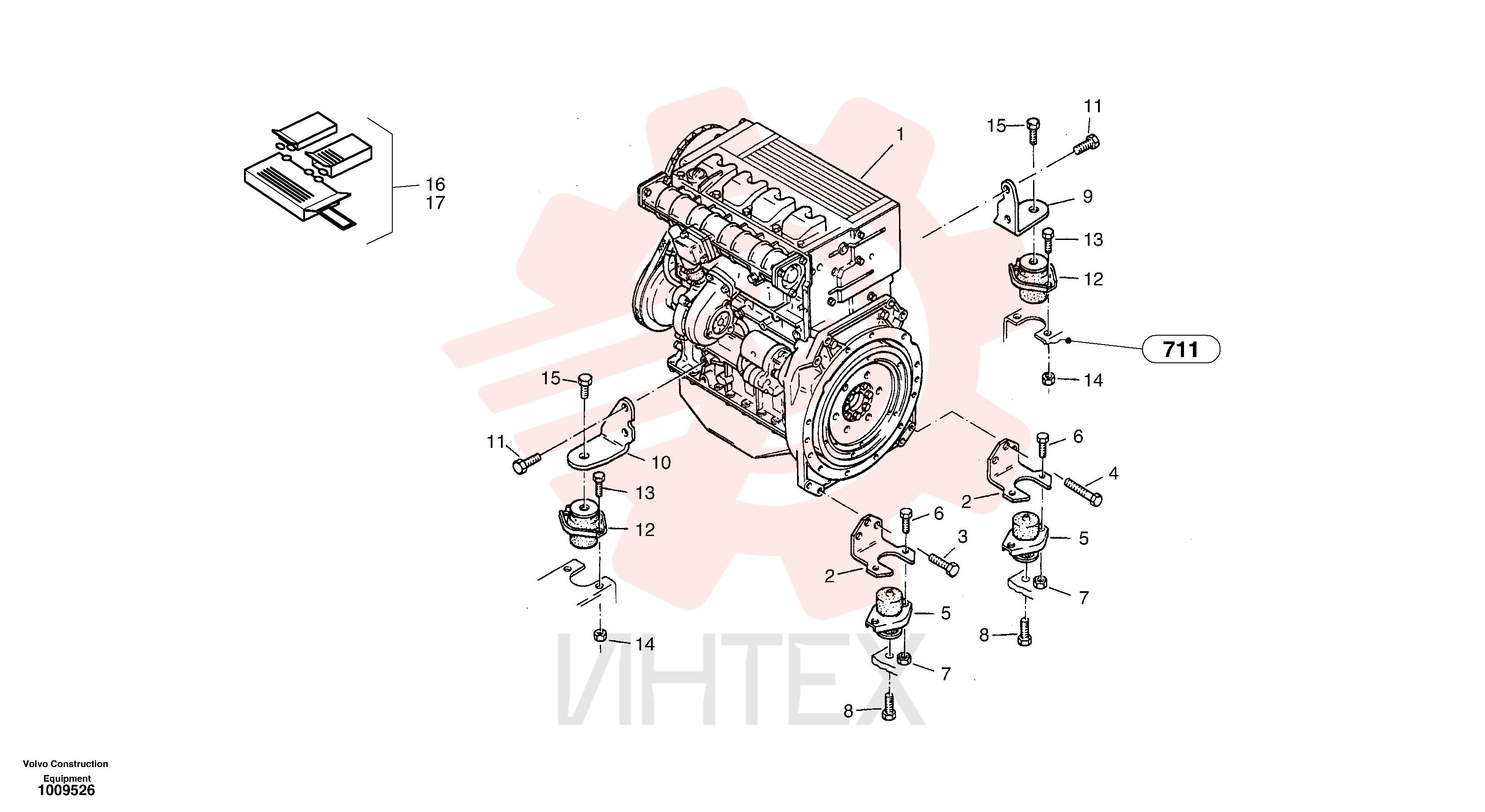 Engine, cpl ZM2814027