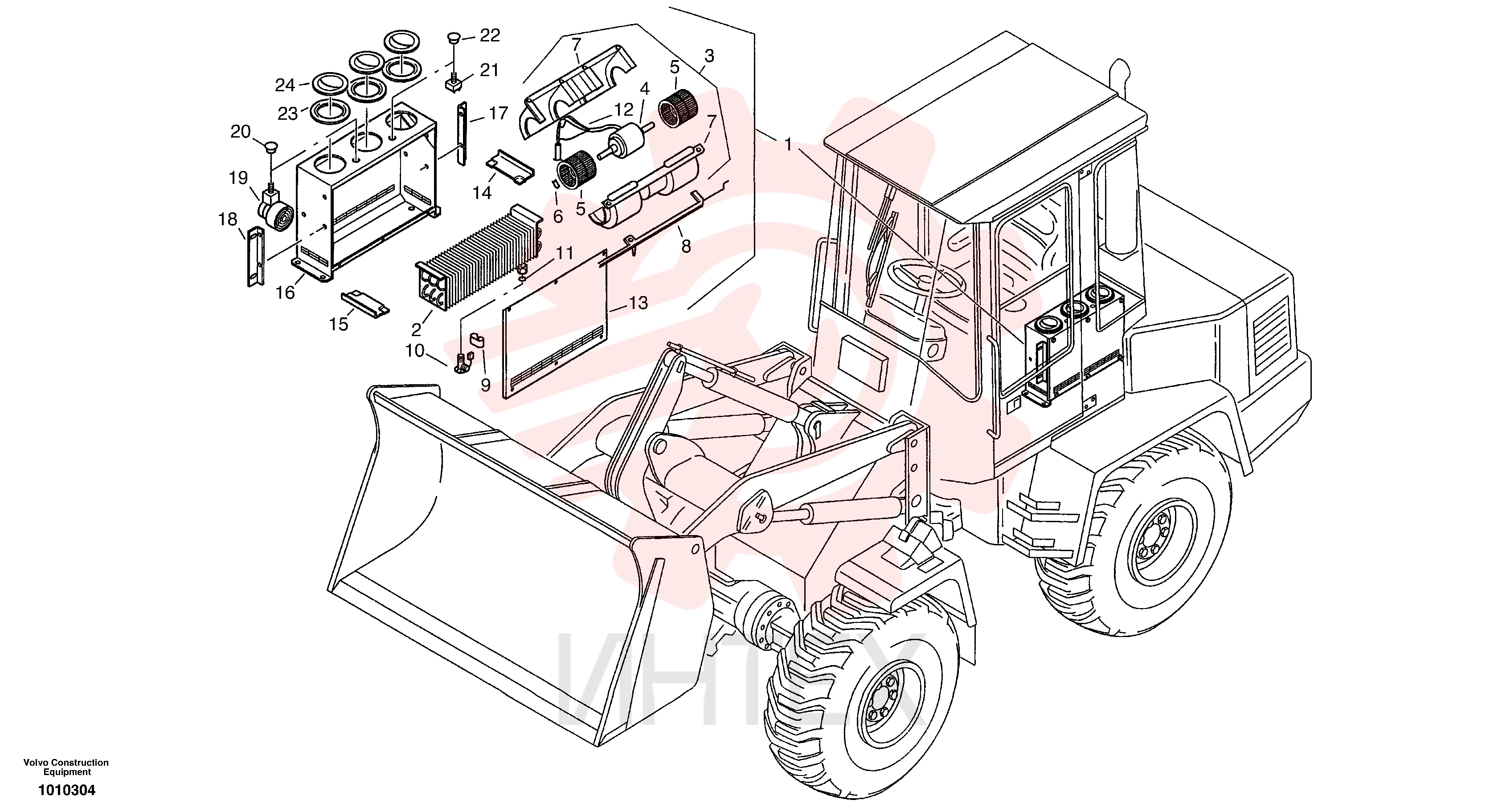 Evaporator ZM2905771