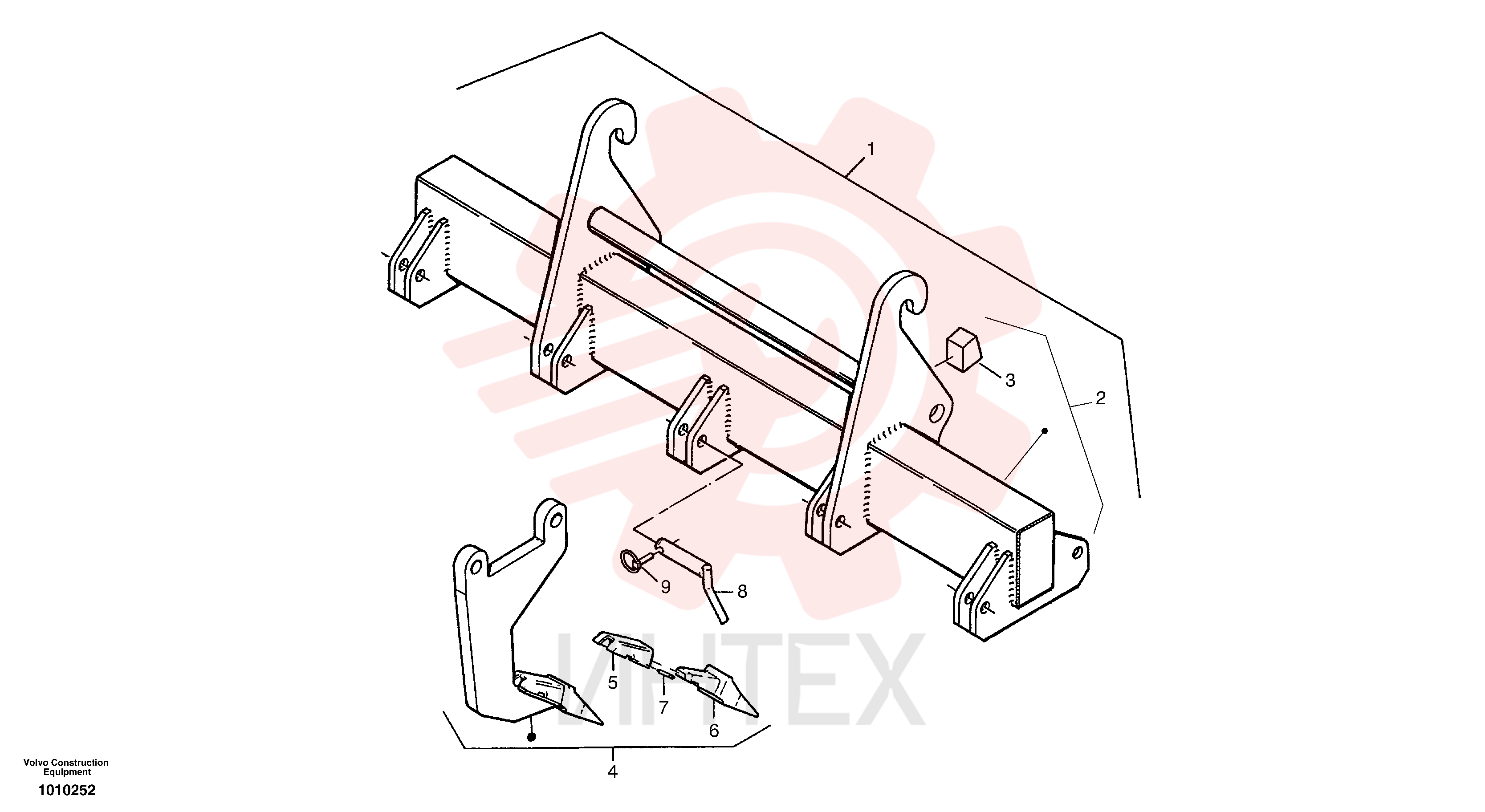 Front mount scarifier ZM4418332