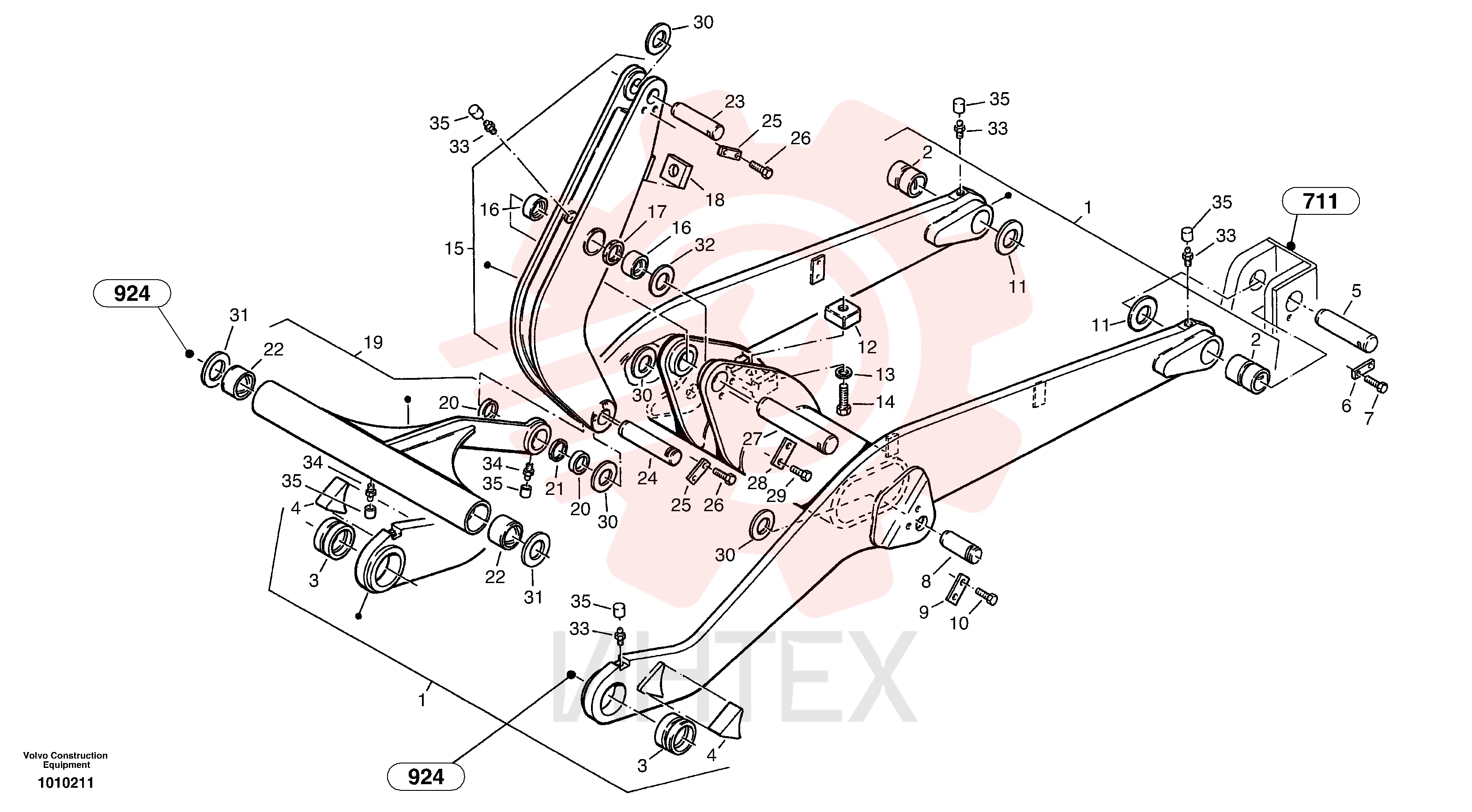 Lift arms ZM2802650
