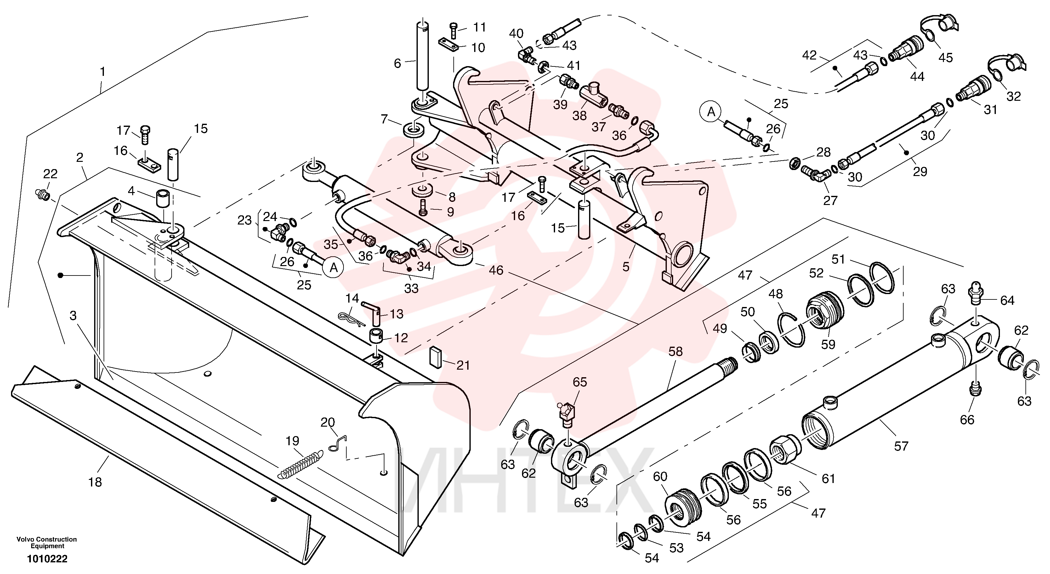 Side tip bucket, cpl ZM4418354