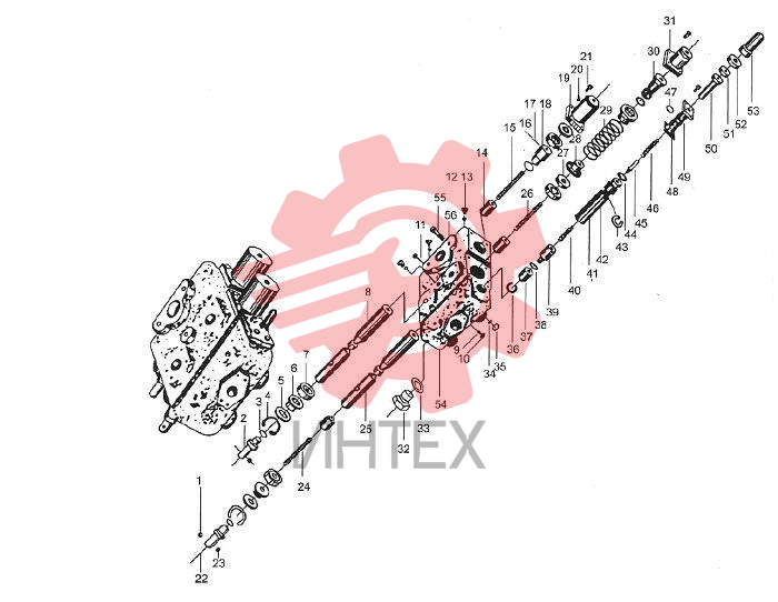 Клапан распределительный DF25B2(30G)