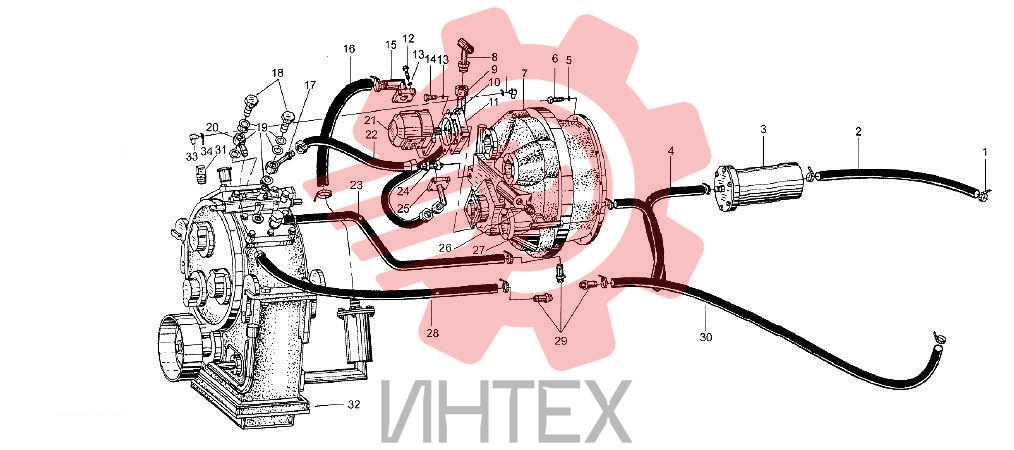Система коробки передач LW330F.3