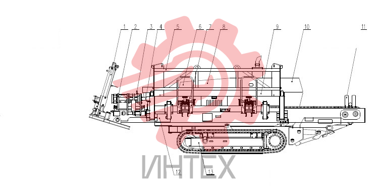 Установка буровая XZ320B