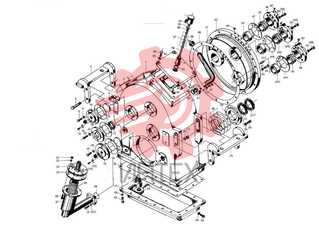 Коробка передач BS428