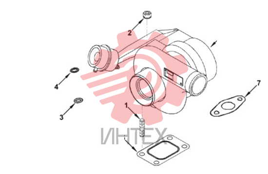 Турбонагнетатель PP98666
