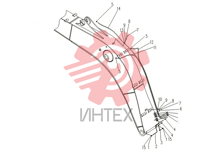 Трубопроводы для смазки 310800541