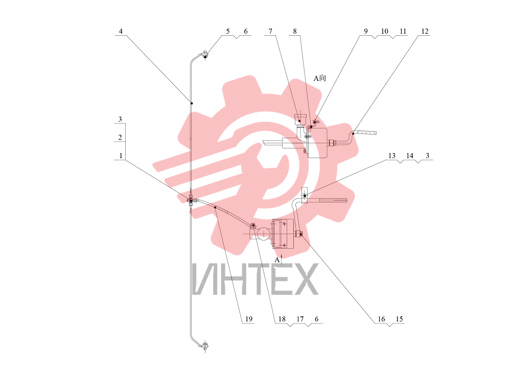 Насос воздушный форсажный XM20R