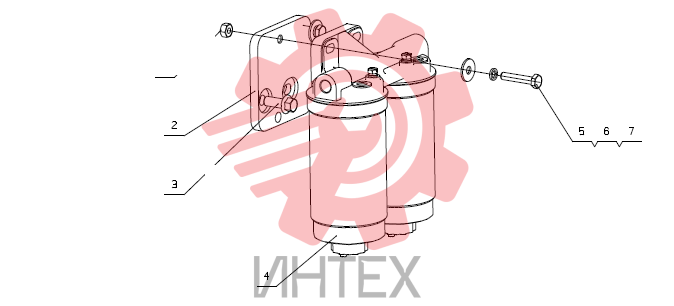 Фильтр топливный G0803-1105000