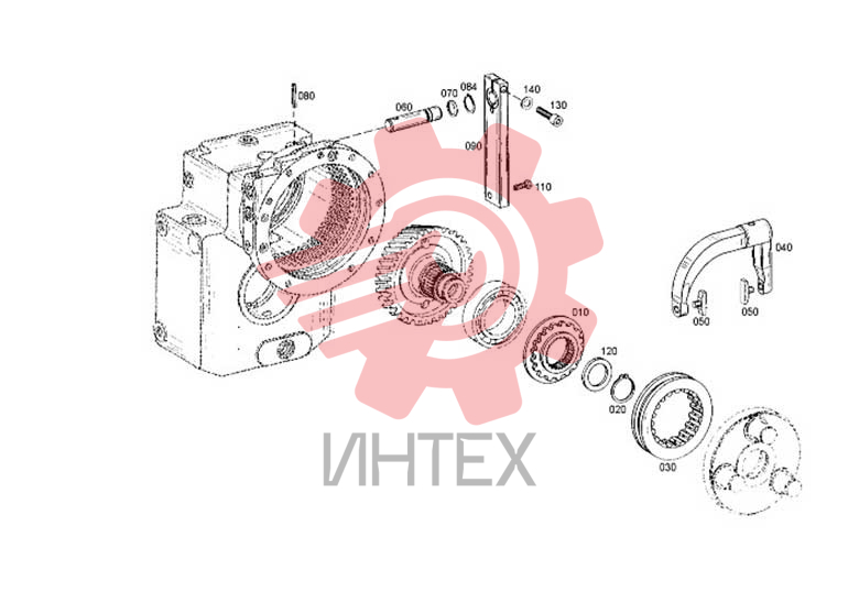 Узел задней передачи 4143.134.002