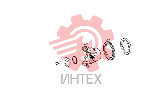 Фланец 4657.103.409