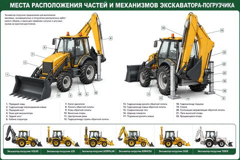 Экскаватор-погрузчик